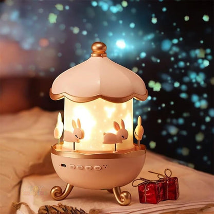 Rotating Cabin Projector Lamp (With Music)